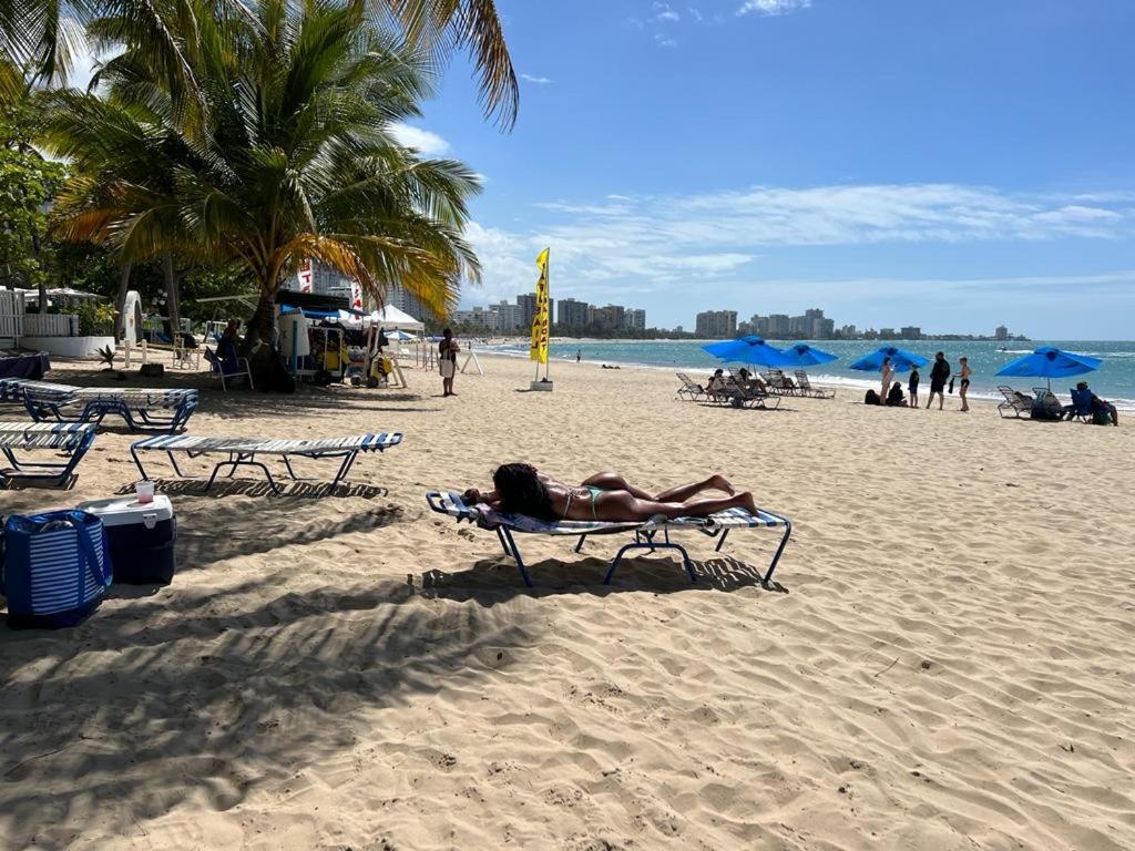 Hobie Oceanfront Apartment At Isla Verde San Juan Kültér fotó