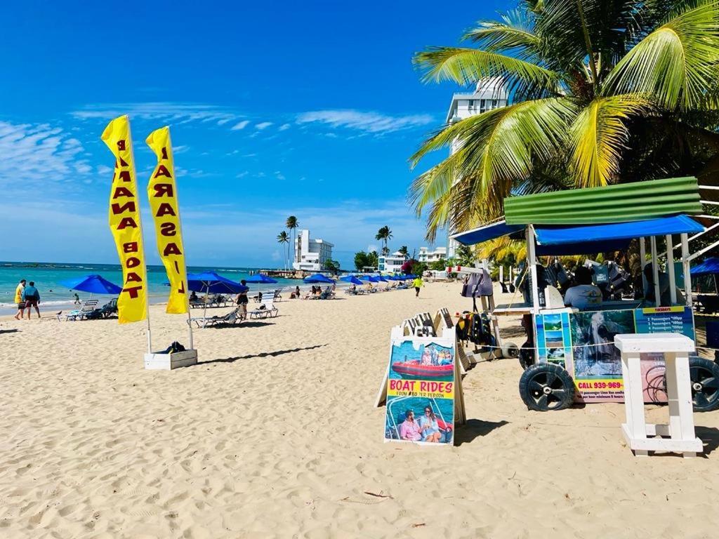 Hobie Oceanfront Apartment At Isla Verde San Juan Kültér fotó