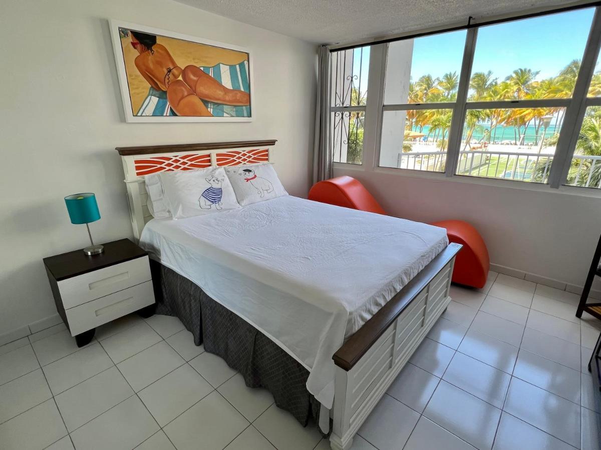 Hobie Oceanfront Apartment At Isla Verde San Juan Kültér fotó