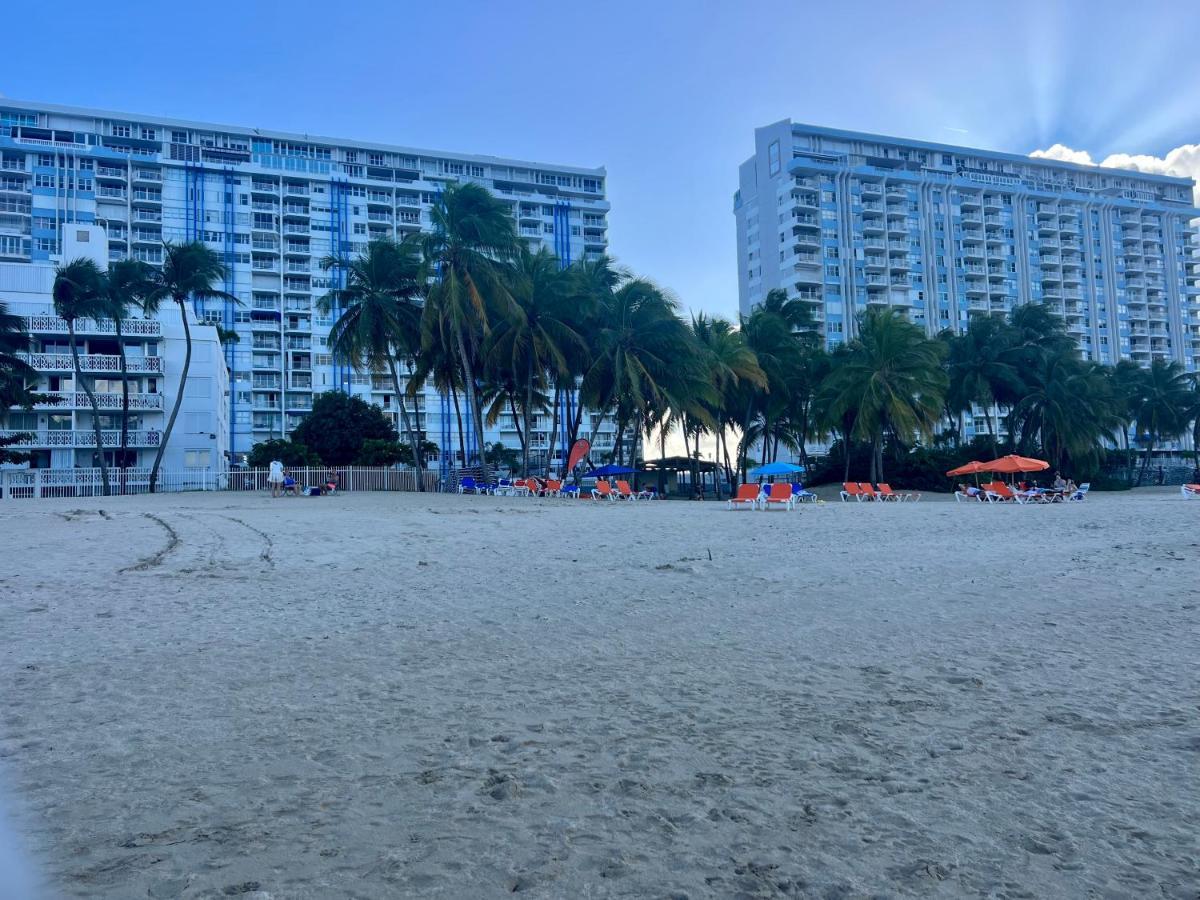 Hobie Oceanfront Apartment At Isla Verde San Juan Kültér fotó